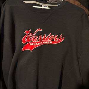 Russell Athletic Black Crewneck Sweater